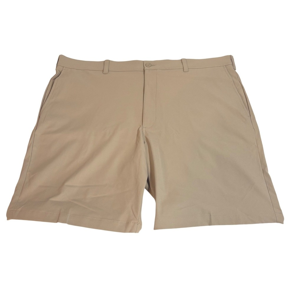 Ben Hogan Performance Mens Size 40 Golf Shorts Tan Chinchilla Stretch UPF 50 NWT